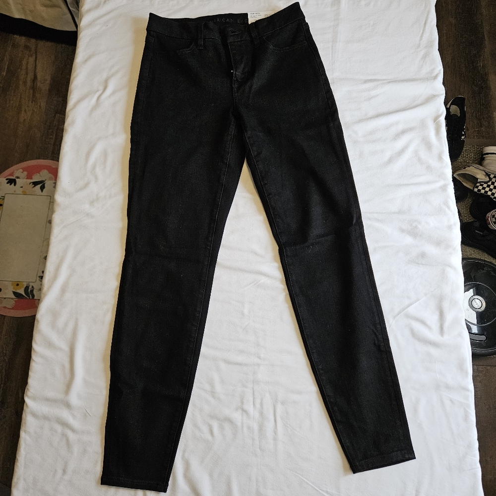 American Eagle Curvy High Rise Jegging Dream Stretch 27 4
